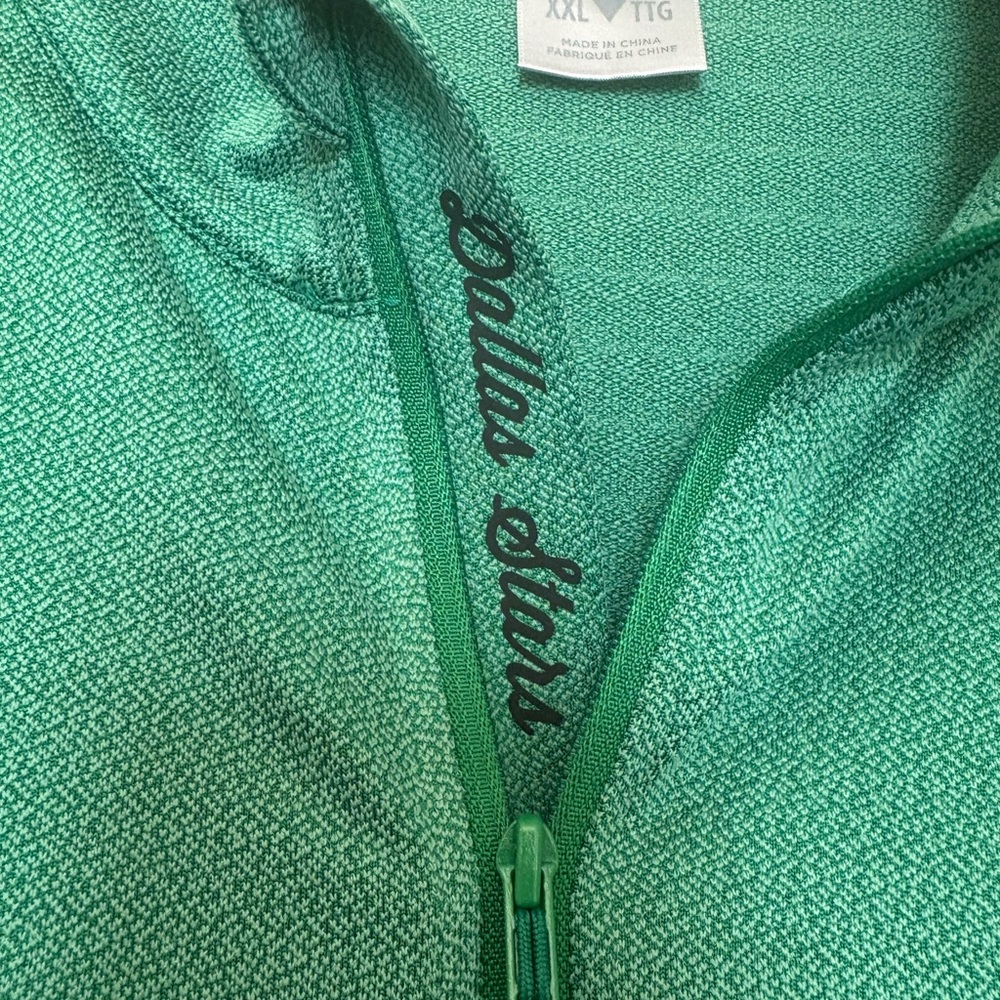 NHL Dallas Stars Levelwear Green Quarter-Zip Pullover - Picture 4 of 9